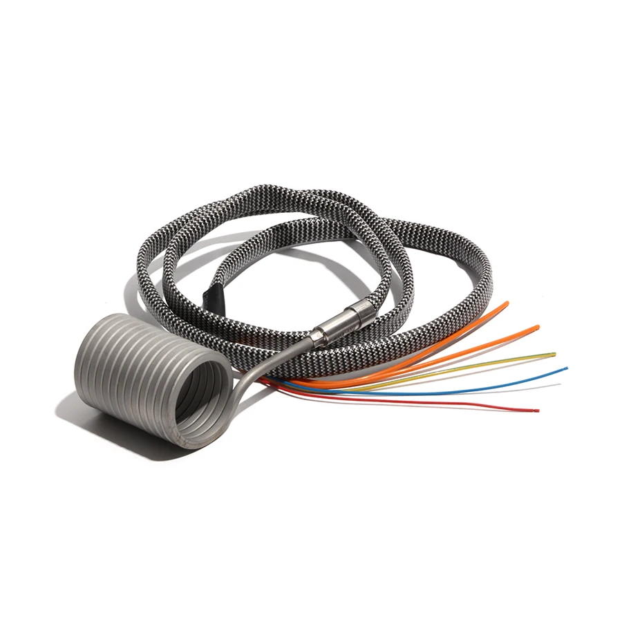 

50mm ID 45~55mm Height Spring Heater 4.2*2.2mm Section Size 110V/220V/380V Injection Molding Machine Hot Runner System Parts