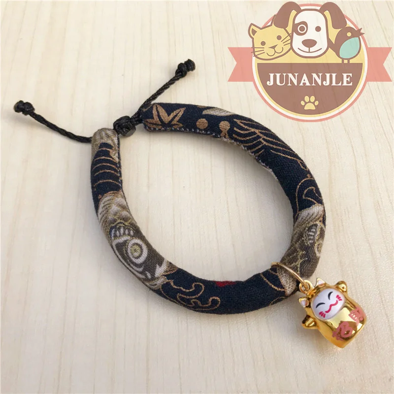 Japanese Style Kitten Collar with Bell, Cute Pendants, Pet Supplies, Accessories, Special Offer