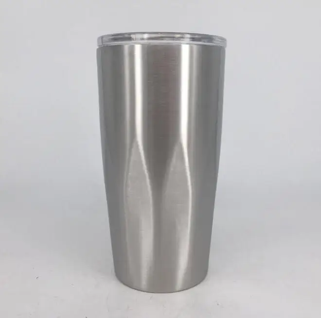 

New Style Stainless Steel Tumbler Vacuum Insulated Double Wall 20 Oz Tumbler With Clear Lids Travel Mug Keep Cold Or Hot Drinks