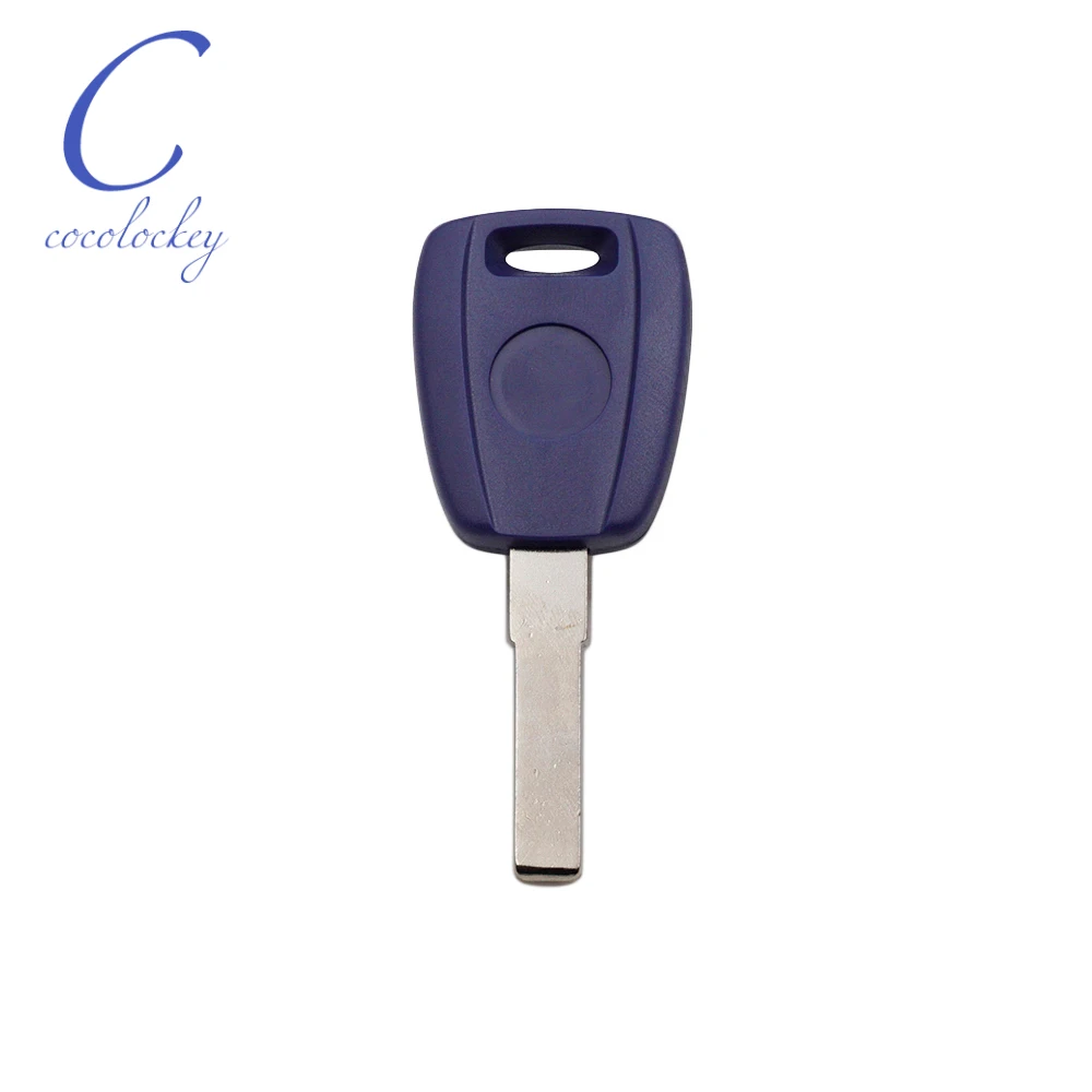 Cocolockey Car Transponder Chip Key Shell No Chip FOR Fiat Bravo Punto Ducato Daily Stilo1998-2005 Key SIP22 Uncut Blade 10pcs