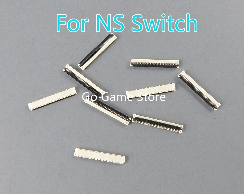 

20pcs for NS switch repair parts replacement fault touch screen flexible cable clamp ribbon connector socket suitable