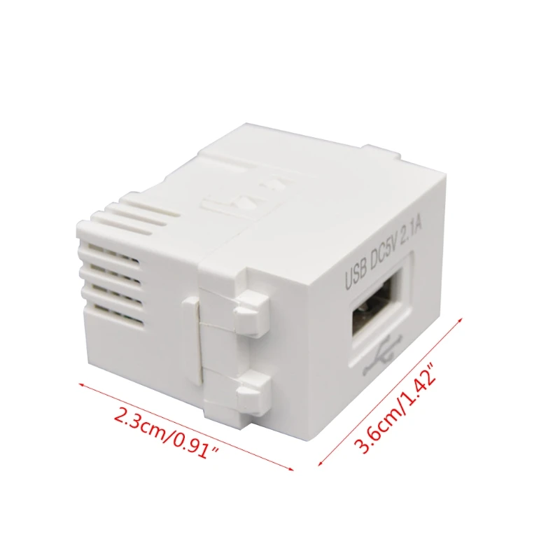 2025 New 128Type 220 V to 5 V 1A USB Interface Adapter Switching Module 2.1A USB Charging