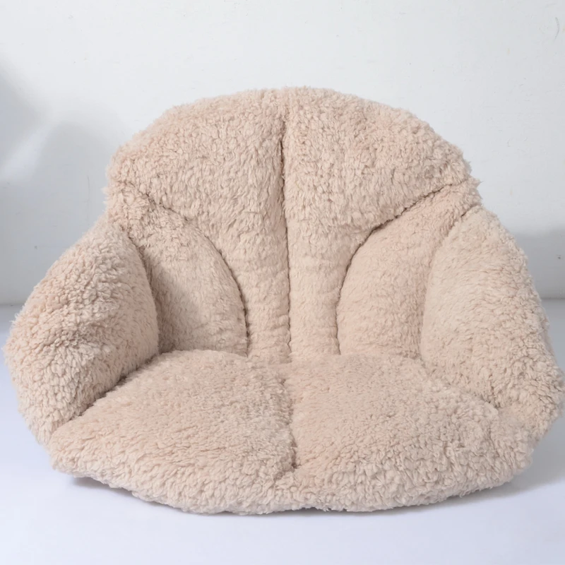 

Warm Sofa Waist Pillow And Cushion,sea Shell Plush Seat Cushion For Home Office Car Chair,travel Back And Seat Cushion Almofada