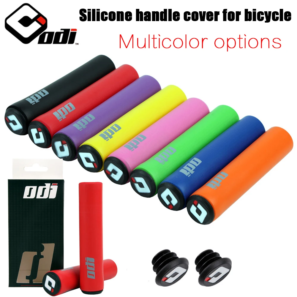 ODI Silicone Handle Set Mountain Bike Handle Super Light Shock Absorption Dirt Resistant Sponge Handle Set 10 Color Genuine