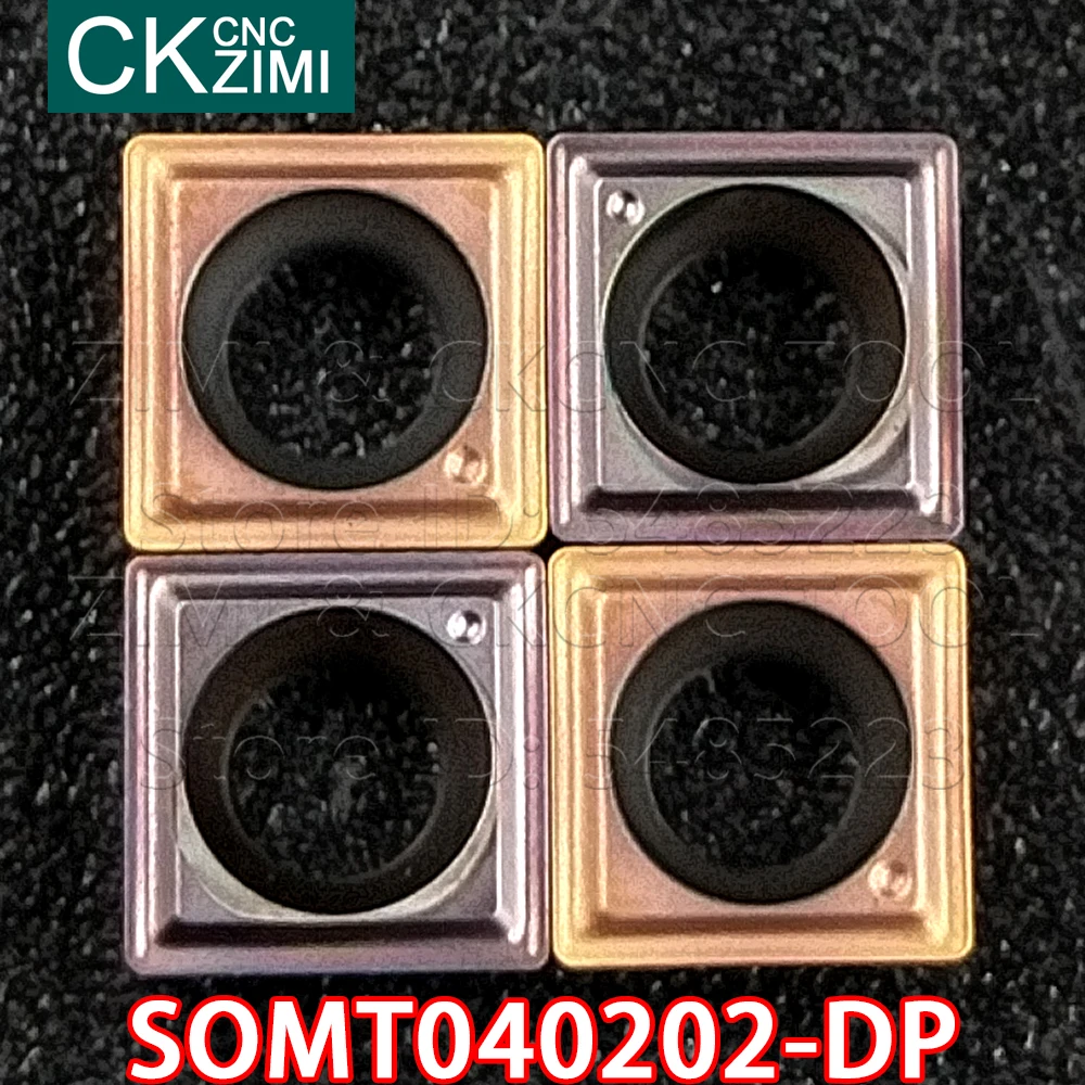 SOMT040202-DP ZM1025 ZM1125 SOMT 040202 DP Carbide Inserts U Drill Tool Indexable U Drill Turning Inserts CNC Lathe cutter Tools