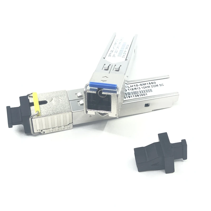 SC SFP Fiber optic module 1.25G SC 10KM 1310/1550nm Single Fiber SFP Optical Module Transceiver FOR ONU OLT5 pairs compatibility