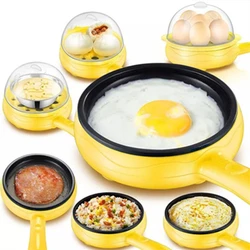 220v Electric Multifunctional Egg Steak Frying Plate Machine  3 Color Available Crepe Breakfast Maker Machine EU/AU/UK Plug