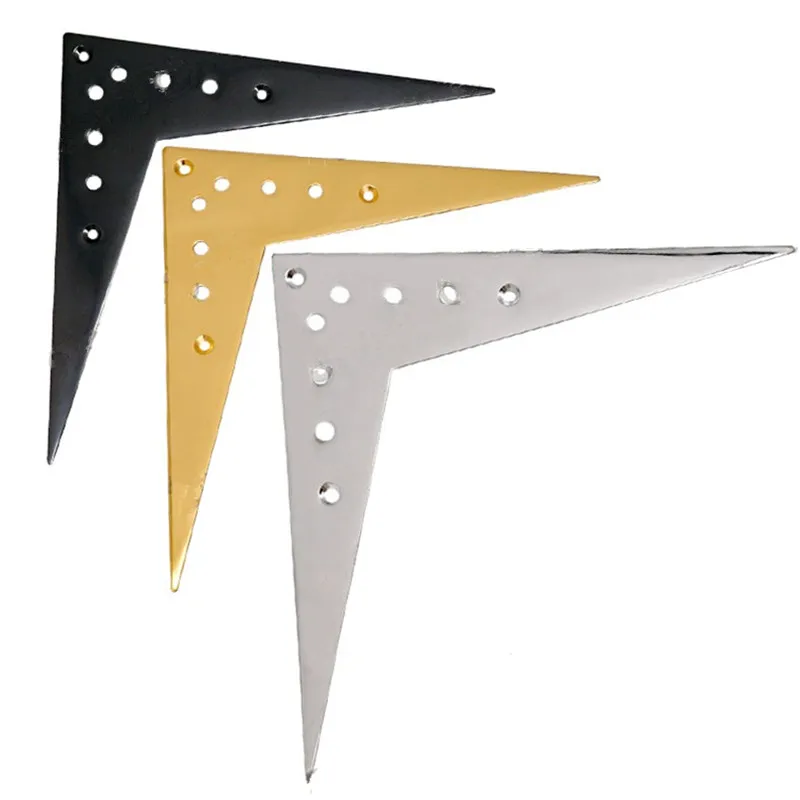 1 Stück V-Stil E-Gitarre Metall brücke Saitenhalter Platte Gitarre Zubehör Teile Chrom Schwarz Gold zur Auswahl – Detail 1