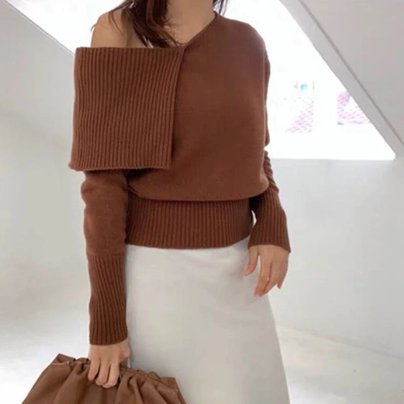 BGTEEVER 2019 Winter Turtleneck Women Sweater Fashion Hollow-out Female Knitted Pullovers Women Knitted Jumper Tops pull femme