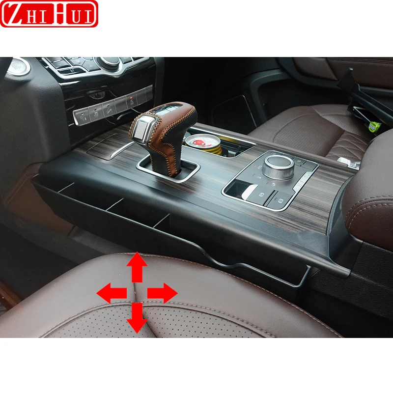 For Haval H9 2015-2022 Car Console Storage Box Engineering Environmental Protection Material Central Seat Crack Box Accessories