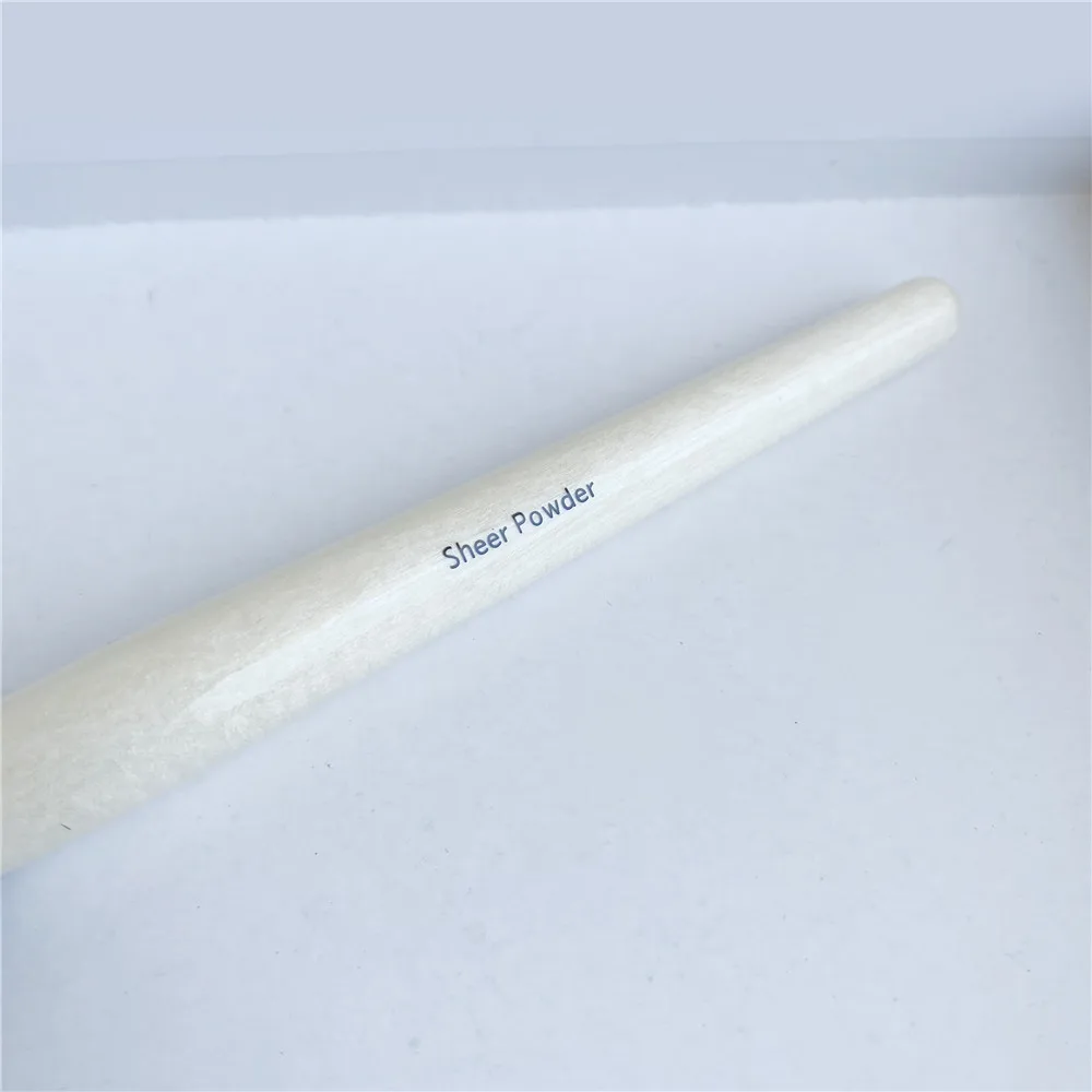 New Sheer Powder brush - Wooden Handle - For Natural Lightweight Coverage Finish Powder Makeup Brush