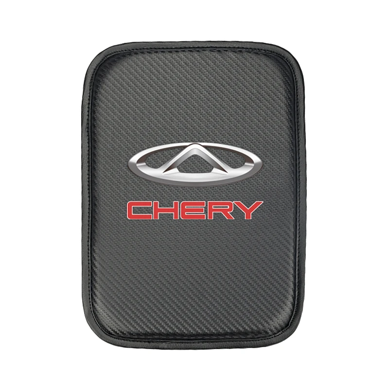 Car Armrest Pad Covers Auto Seat Armrests Storage Protection Cushion For CHERY TIGGO 3 4 5 7 PRO 8 Accessories