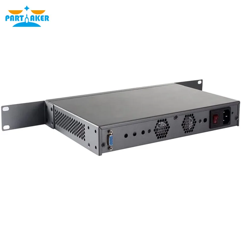 Partaker R3 Firewall Appliance Router pfSense Intel Core i3 2328M Dual Core 6 LAN Gigabit Openwrt Industrial Micro Server