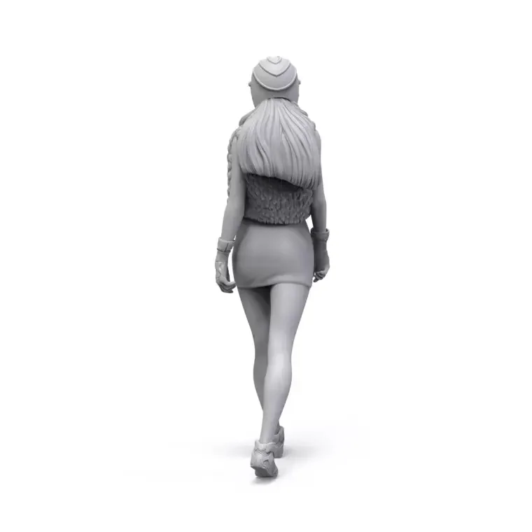 Figurine modèle GK en résine 1/35, kit non assemblé et non peint