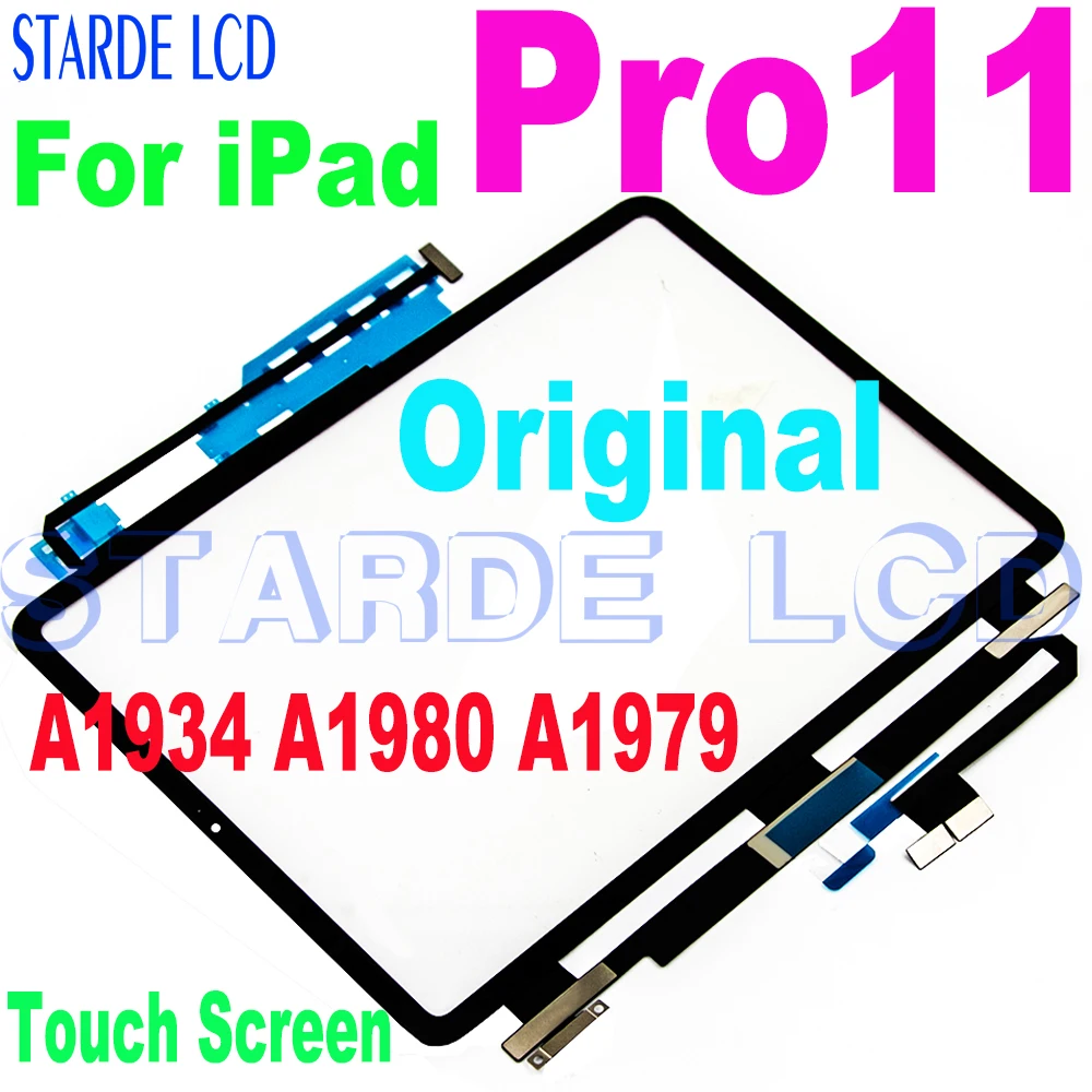 Original 100% Tested For iPad Pro 11 A1934 A1980 A1979 Touch Screen Glass Digitizer Panel For iPad Pro 11 TouchScreen