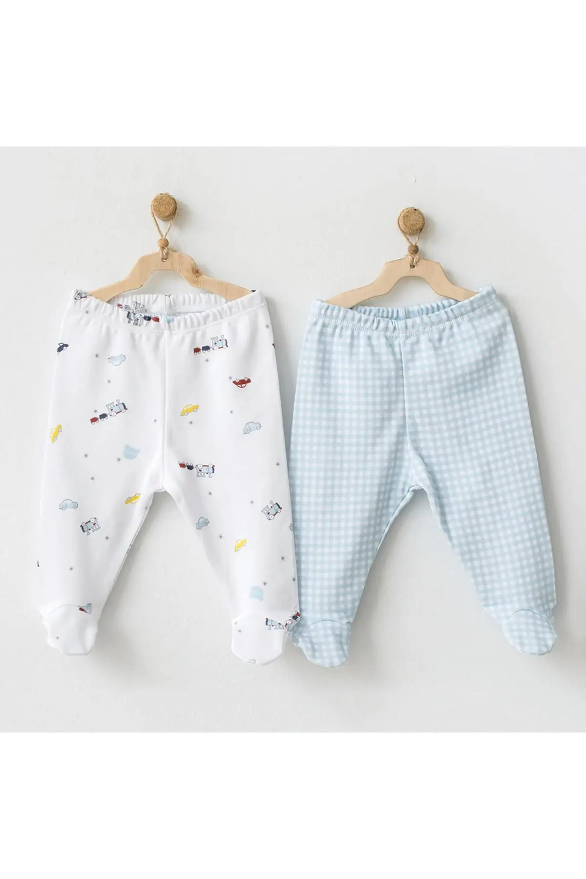 Andywawa AC20829 Chu Chu Train 2li Patikli Pants Blue