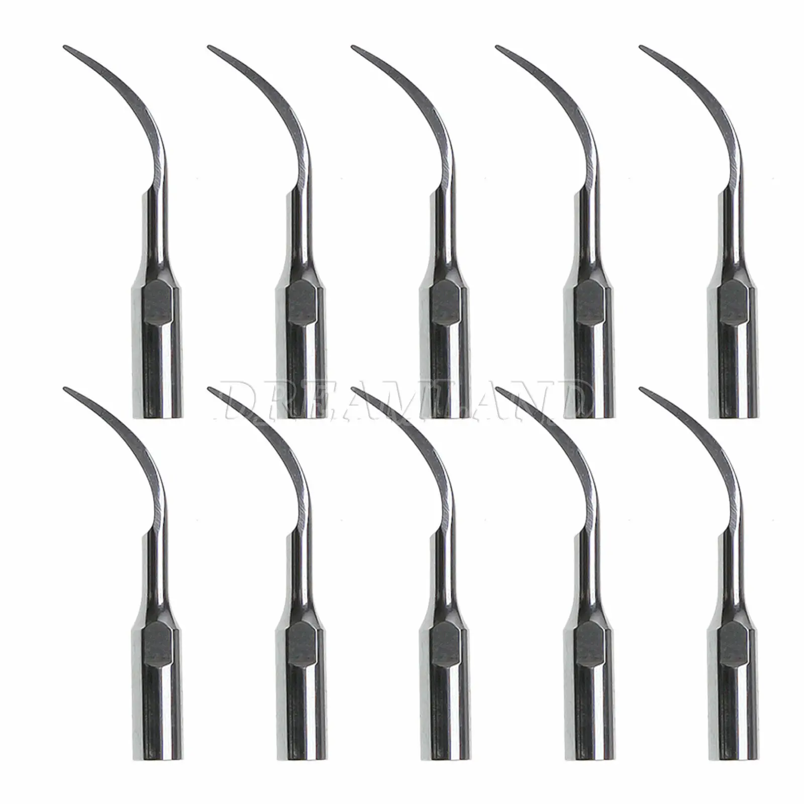 

10x PD1 Dental Ultrasonic Piezo Scaler Perio Insert Tips Fit Satelec DTE Handpiece