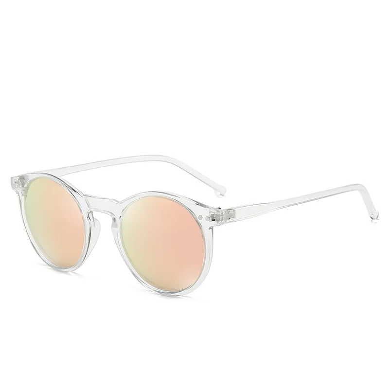 Elbru Vintage Mode Frauen Sonnenbrille Transparent Rahmen Polarisierte Bunte Klare Linse Sonnenbrille Klassische Sonnenschirme Für Männer