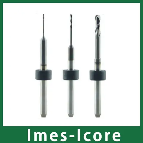 Imes-Icore 250i 밀링 도구 지르코니아, PMMA, PEEK용 DLC 코팅이 있는 3mm 생크
