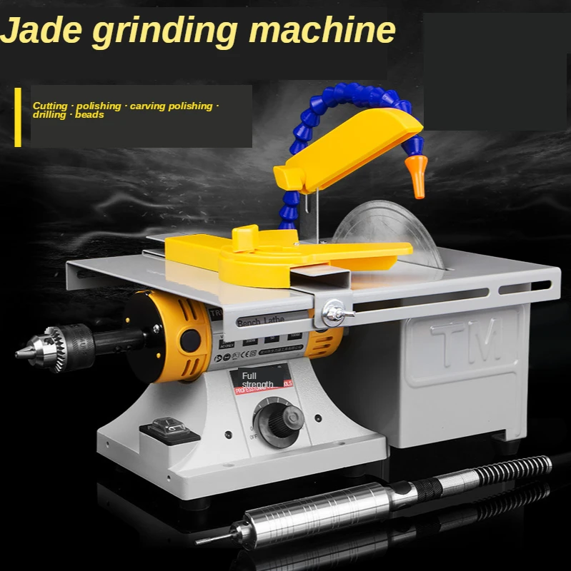 Multifunctional table grinder cutting electromechanical grinder mini electric grinding polishing tool small engraving machine