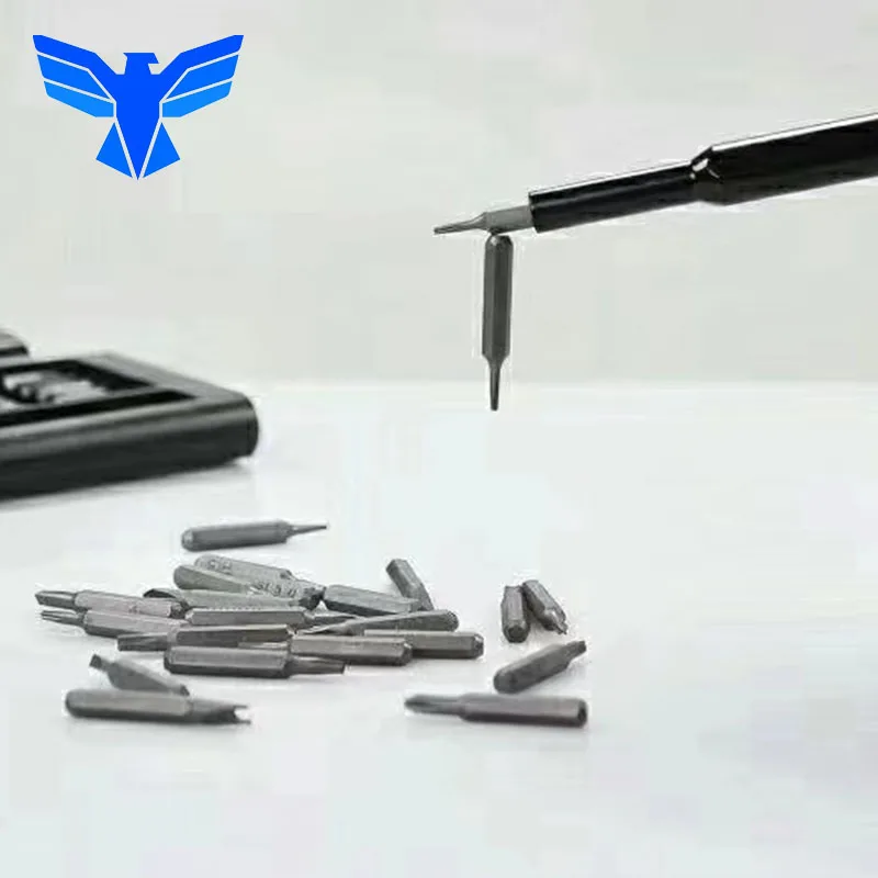 Set di cacciaviti 24in1 kit punte magnetiche di precisione cacciavite smontabile fai-da-te Mini custodia per riparazione Smart Home PC Phone