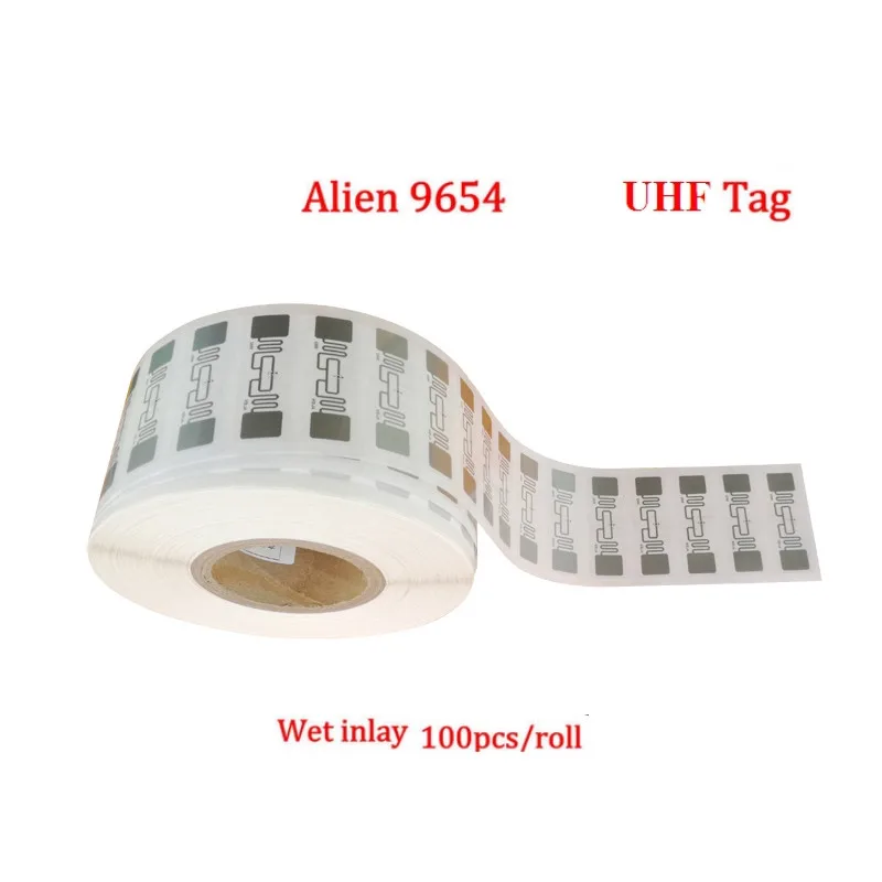 KINJOIN Alien 9654 UHF 860-960MHz Frequency Long Range Rfid Cards Or Stickers for UHF Long Range Reader