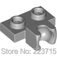 *Plate 1X2 Ball cup*50pcs DIY enlighten block brick part No.14704, Compatible With Other Assembles Particles