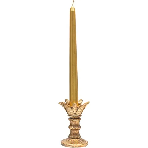 English Home Paradise Garden Polyresin Candlestick 7,2x7,2x10,8 Cm Gold