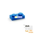 50 piezas azules