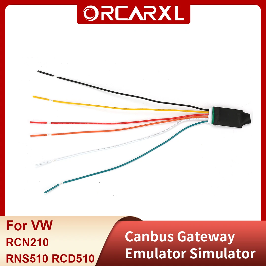 

RCN210 RCD510 RNS510 Decoder Canbus Gateway Emulator Simulator For VW Golf Jetta MK5 MK6 Passat Touran