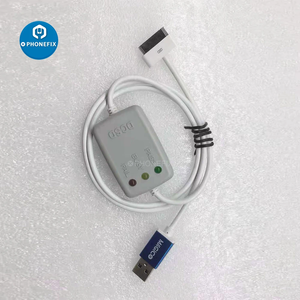 

Magico DCSD Cable Engineering Serial Port Cable to Test Write Nand Data SysCfg for iPhone 4 4S iPad 2/3/4 Change IMEI SN Number