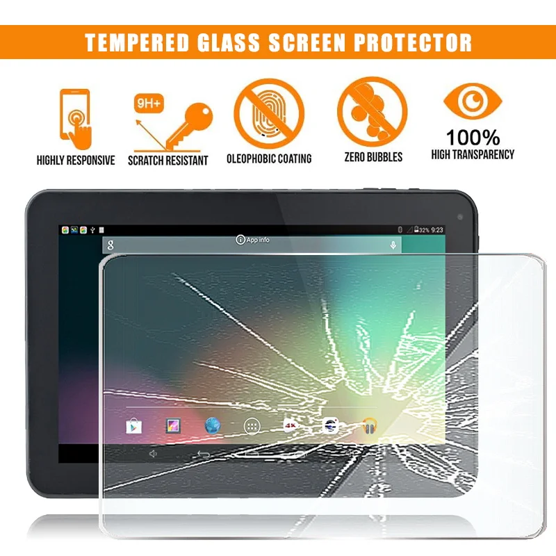 

For XGODY V11 Tablet Tempered Glass Screen Protector 9H Premium Scratch Resistant HD Clear Film Cover