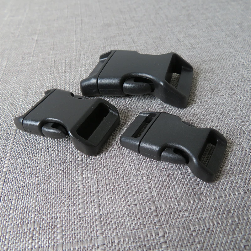 

10pcs/lot 15mm 20mm 25mm Plastic side release strap buckle for bag pet dog collar necklace bracelet garment sewing DIY accessory