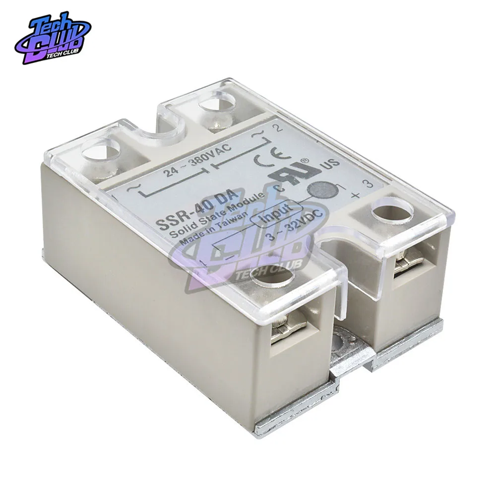 5PCS Plastic SSR Transparent Protection of Solid State Relay Front Cover Stand Suitable for DC-DC AC-AC DC-AC