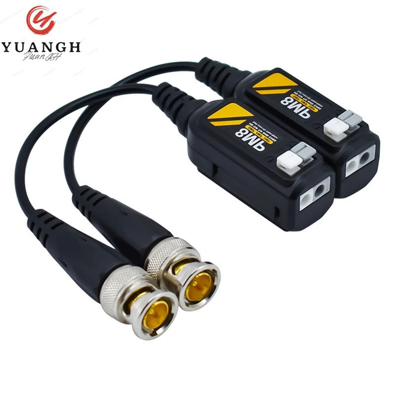 

8MP Passive CCTV HD Video Balun 4K BNC Twisted Pair For CVI TVI AHD For Analog Camera