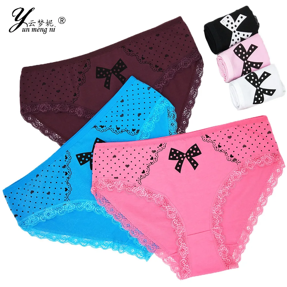 Hot Selling 2XL/3XL/4XL New Big Yards Underwear Large Size Briefs Women\'s Panties Waist Cotton Lady Plus Mummy 89360