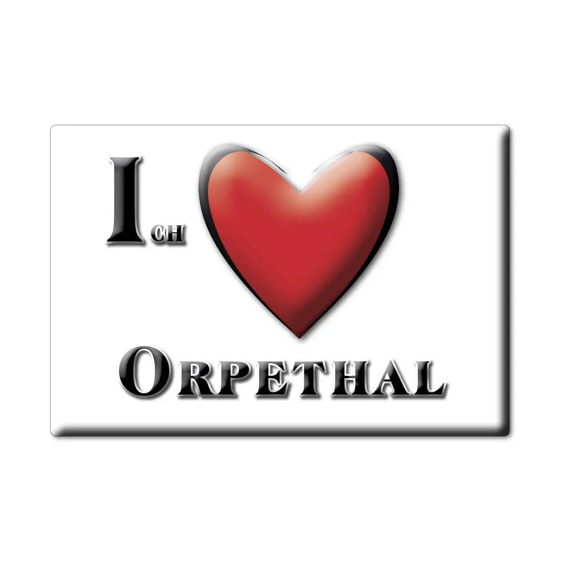 האם ORPETHAL MAGNET LODESTONE HESSEN (HE) GERMANY FRIDGE MAGNET SOUVENIR I LOVE GIFT מתאים לך? מבחן ותوصיה מפורטת
