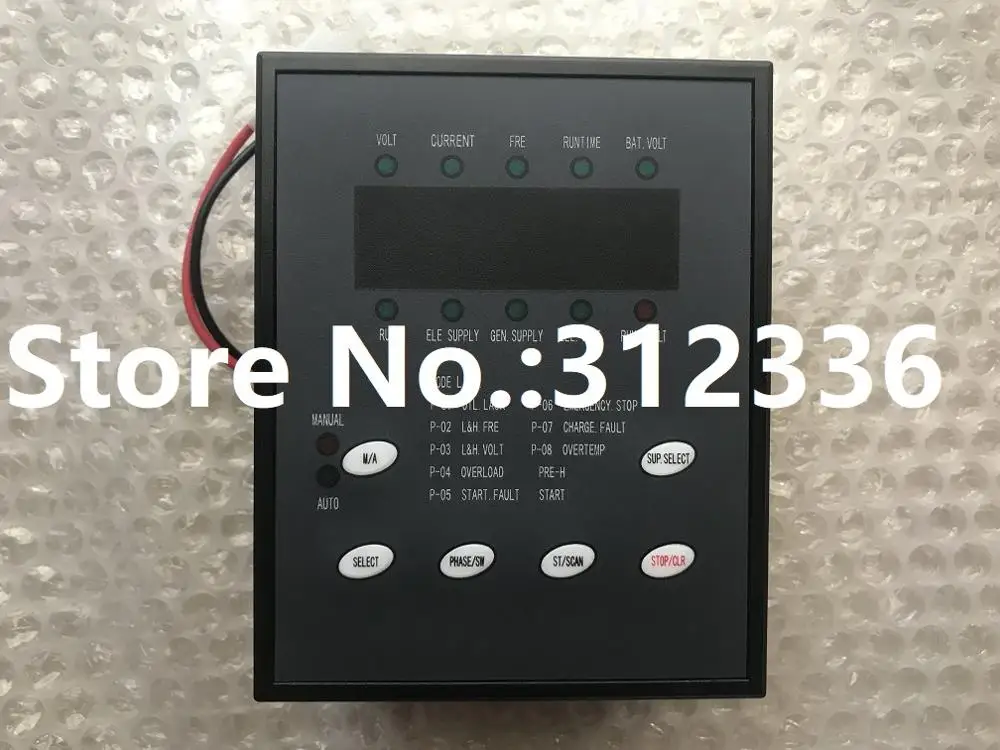 Tela Geradora de Controle de Monofásico Tamanhos de 10-kw