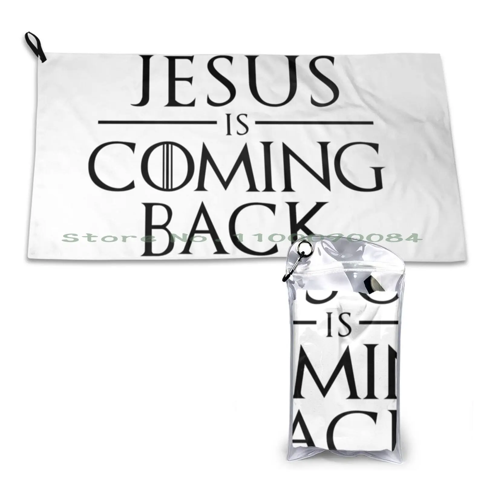 Jesus Is Coming Back Quick Dry Towel Gym Sports Bath Portable Joshua Sasse Kylie Minogue Michael Hutchence Paul Solomons Kylie