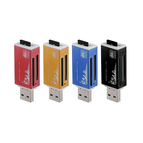 Usb 2 0 Alle In 1 Multi Geheugenkaartlezer Voor Sdhc Tf M2 Ms Pro Kaartlezer