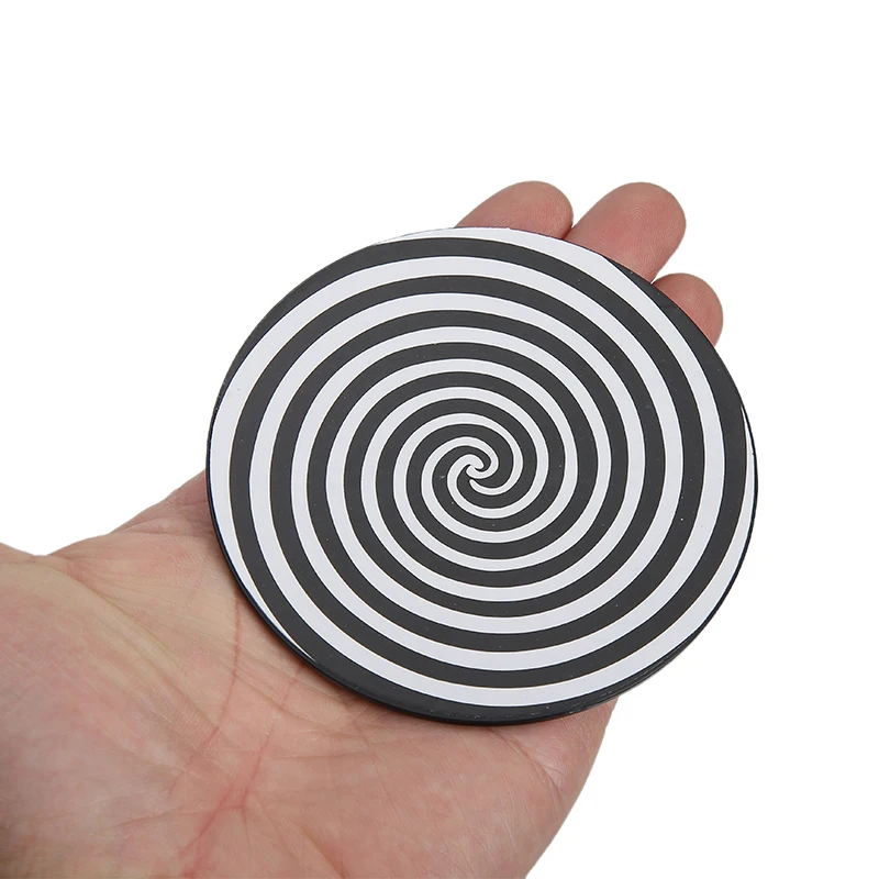 Spiral Illusion Magic Tricks Plastic Disc Close Up Street Stage Appearing Magic Props Mentalism Illusion Gimmick Accessories