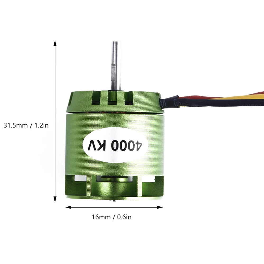 F2835 4000KV Brushless Motor 3-4S Lipo RC Battery For All ALIGN TREX T-Rex 450 RC Airplane Helicopter Quadcopter Toys