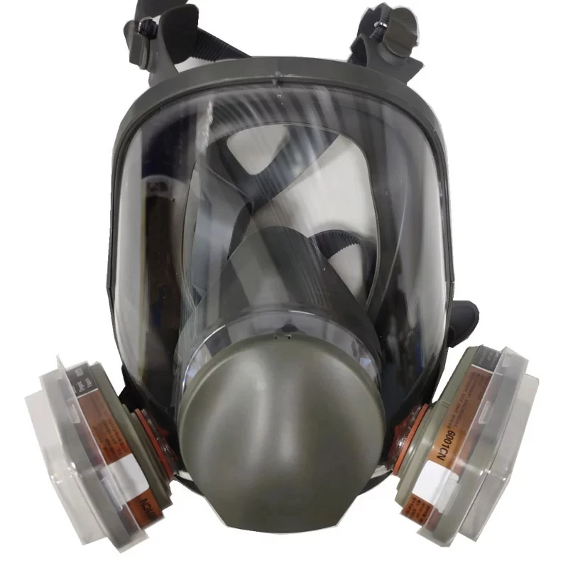 6800 Anti-Fog Full Face Respirator Gas Mask Industrial Painting Spraying Respirator Safety Work Filter Formaldehyde Protection