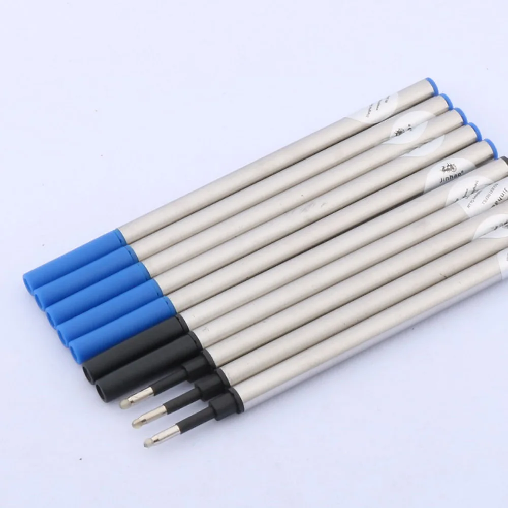 10Pc Chất Lượng Màu Xanh Đen Đỏ Nạp Mực In Cho JINHAO Tháp Bóng Lăn Cổ Thụ Bút Mực Nạp Lại