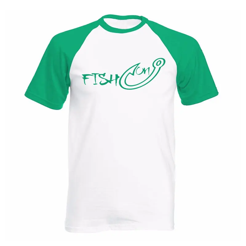 2020 Newest Go Fishing Men T-shirt 100% Cotton Casual Men's T Shirts Brand Clothing raglan Short Sleeve Tops Tees