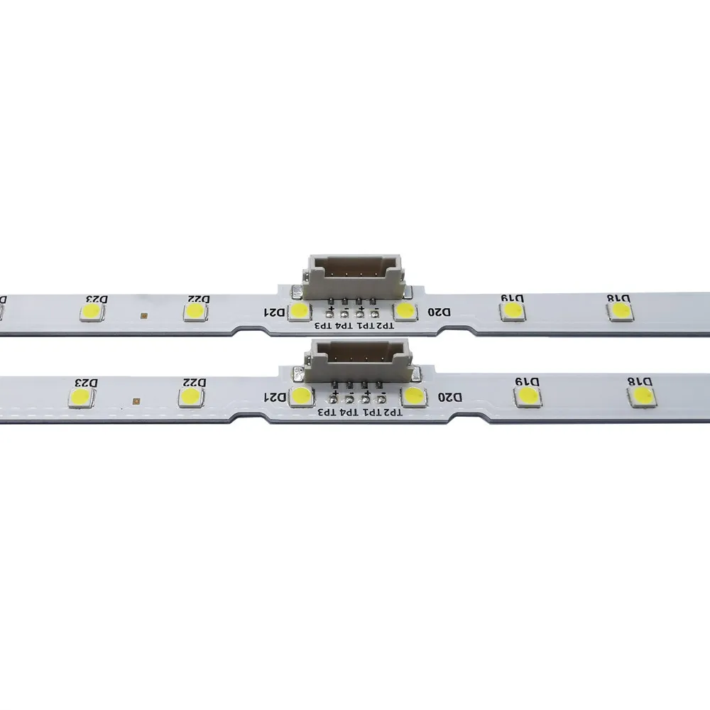 2 Buah/Banyak UE55NU7100 Lampu Latar LED Strip untuk UE55NU7300 BN96-46033A 45913A BN61-15485A AOT_55_NU7300_NU7100 LM41-00566A 00613A