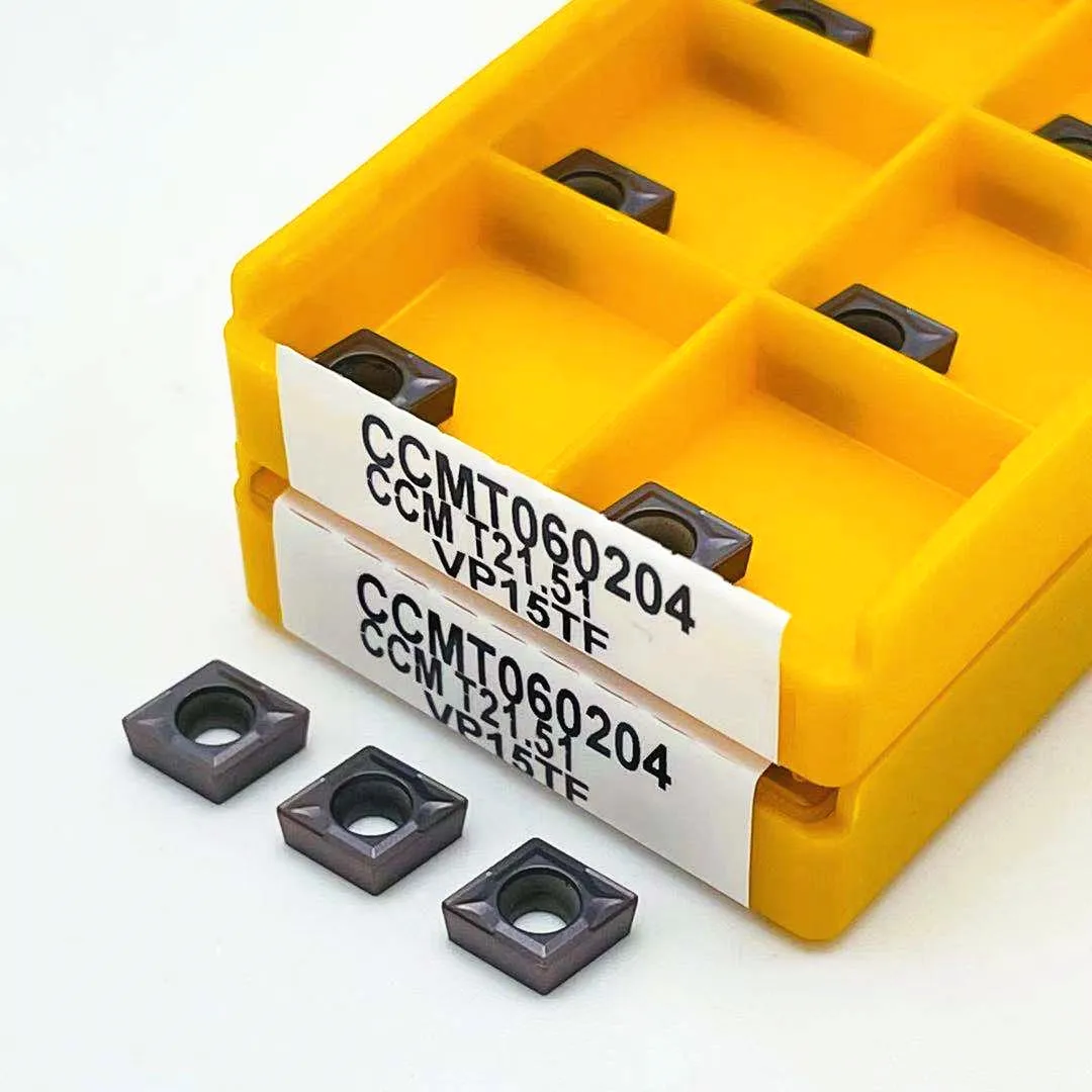 10PCS CCMT060204 VP15TF CCMT060204 UE6020 Carbide insert internal milling cutter CNC insert lathe tool CCMT 060204 milling cutte