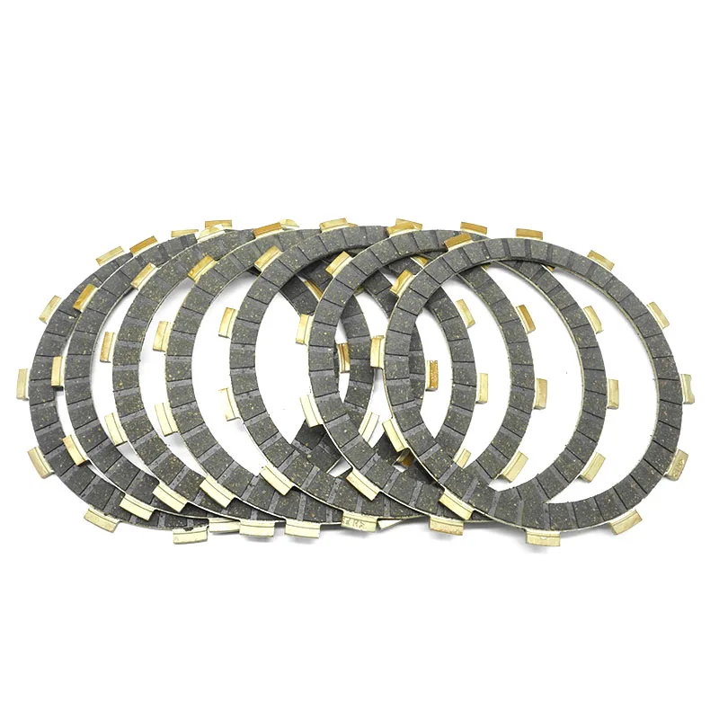 

For HONDA Street Interceptor VF700 VF700F 1984 1985 NX650 1988 1989 VF NX 700 650 F 700F Clutch Friction Plate Kit 7 Pieces Disc