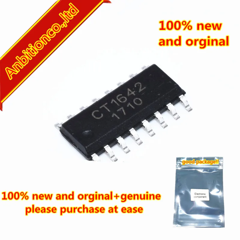 

10 шт. 100% новые и оригинальные CT1642 SOP-16 в наличии