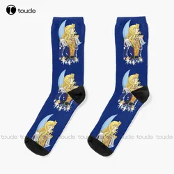 Lady Oscar The Anime Socks American Flag Socks uomo personalizzato personalizzato Unisex adulto Teen Youth Socks 360 ° stampa digitale regalo